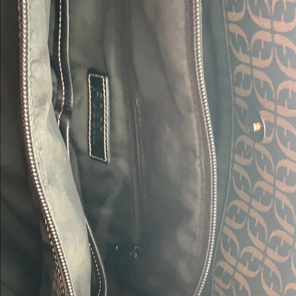 Fossil Black and Brown Tote Bag - Picture 3 of 3